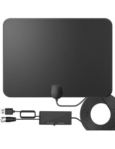 Antena de TV Interior U MUST HAVE 4K 1080p Amplificada 18FT 2