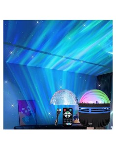 Proyector de Olas y Estrellas Rehenbsem con Control Remoto