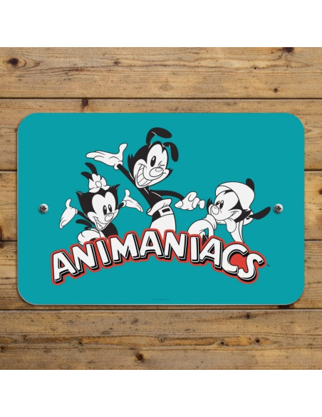 Señal decorativa Animaniacs 30.5x20.3cm Graphics & More Señal decorativa Animaniacs 30.5x20.3cm Graphics & More