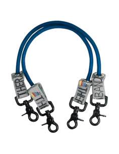 Tubo de Resistencia THERABAND Azul Extra Pesado 30.48 cm Set de 2