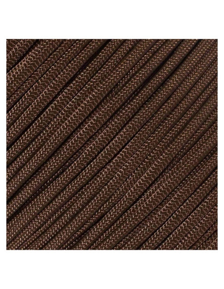 Cuerda Paracord 550lb West Coast 30.48m Nylon Marrón Ácido