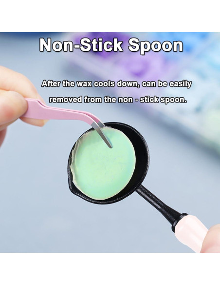 Kit de Sello de Cera Inicial Elegante WUERLIN S, 2 Piezas