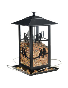 Comedero Grande para Aves Vivace de Metal Colgante 1.81kg