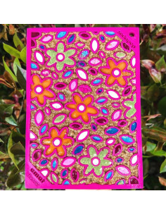 Alimentador de Lamer SodaPup Flower Power Pequeño 12.7x17.8cm 2