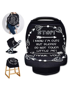 Funda de Asiento de Coche para Bebés TNF - Negra, Multiusos