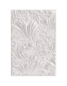 Carpeta de Embossing 3D Sizzix Flores Abstractas 15.9x10.8cm 2