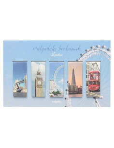 Marcadores Magnéticos Monolike Londres, Set de 5 Unidades