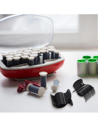 Pinzas de Rizador de Cabello Syhood - 12 Piezas Negras