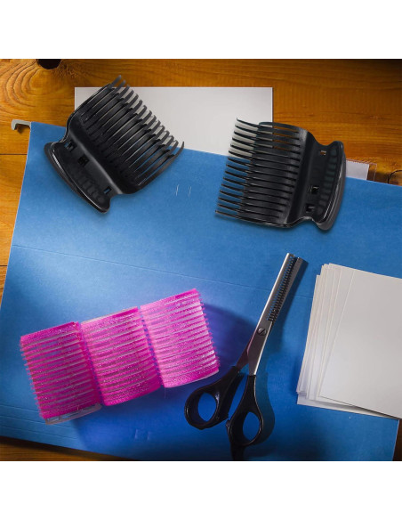 Pinzas de Rizador de Cabello Syhood - 12 Piezas Negras Pinzas de Rizador de Cabello Syhood - 12 Piezas Negras