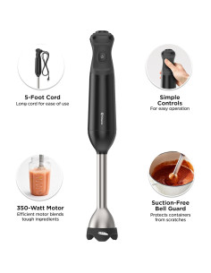 Batidora de Inmersión Vitamix 2 Velocidades + Batidor Negro 2