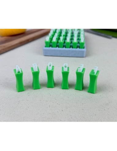 Conjunto de Sellos de Alfabeto para Cerámica Ccclsme - Letras y Números