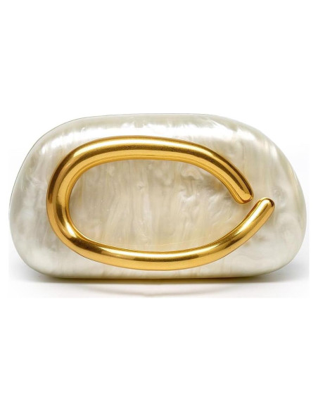 Bolso de Mano Beige para Mujeres Blinkgoo con Cadena Bolso de Mano Beige para Mujeres Blinkgoo con Cadena