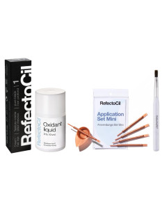 Kit de Tinte para Cabello RefectoCil Negro 181g