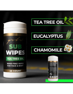 Toallitas Gold BJJ 45 Unidades - Aceite de Árbol de Té 2