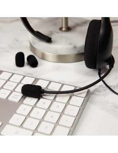 12 Filtros de Espuma para Micrófono de Auriculares Kicada 5mm