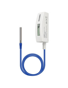 Termómetro ECOWITT WN34BD con pantalla LCD y sonda 1m