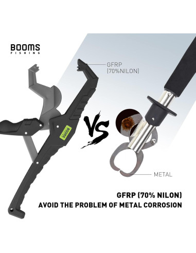 Agarrador de Labios Booms Fishing G05 para Pesca - 49.9 kg