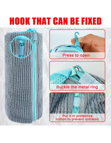 Bolsa de Lavado de Zapatos CNEYSID XXL - 2 Pcs Microfibra