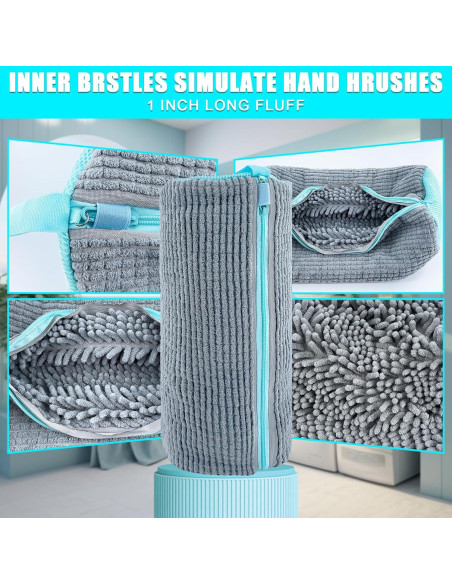 Bolsa de Lavado de Zapatos CNEYSID XXL - 2 Pcs Microfibra Bolsa de Lavado de Zapatos CNEYSID XXL - 2 Pcs Microfibra