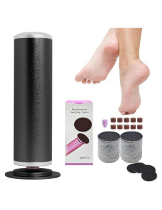 Lima Eléctrica para Pies AJPQCE con 60 Discos y 5 Brocas