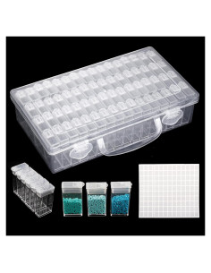 Organizador de Almacenamiento SGHUO 64 Rejillas para Manualidades