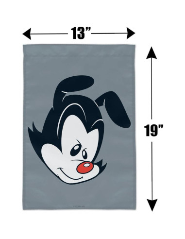 Bandera de Jardín Animaniacs Yakko 48x33 cm Graphics & More