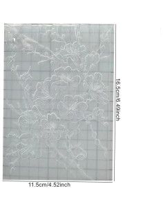 Carpeta de Embossing 3D DIYology Flores de Cereza 16.5x11.5cm 2
