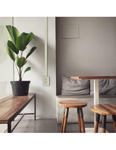 Caja de Salida Extra Profunda Legrand Wiremold NM35 Marfil 4.45 cm