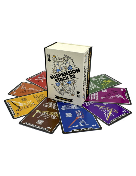 Tarjetas de Ejercicio de Suspensión Stack 52 - Mega Pack 119 Ejercicios