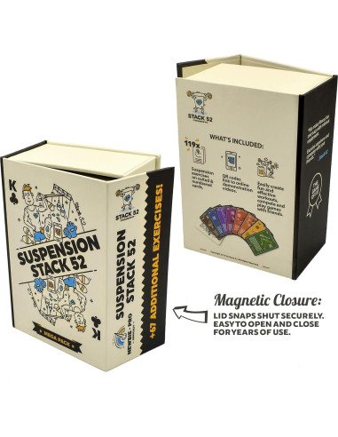 Tarjetas de Ejercicio de Suspensión Stack 52 - Mega Pack 119 Ejercicios