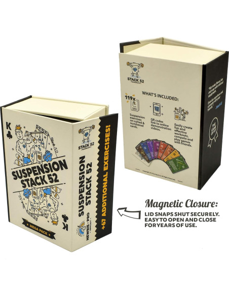 Tarjetas de Ejercicio de Suspensión Stack 52 - Mega Pack 119 Ejercicios