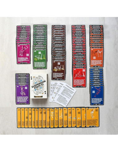 Tarjetas de Ejercicio de Suspensión Stack 52 - Mega Pack 119 Ejercicios