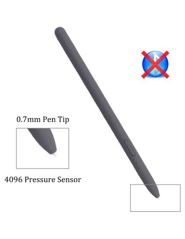 Paquete de 2 S Pen para Samsung Galaxy Tab S9 FE - Gris