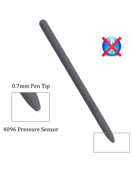 Paquete de 2 S Pen para Samsung Galaxy Tab S9 FE - Gris
