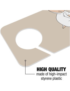 Cartel de Percha para Puerta Pinky y El Cerebro - 24x8.9cm 2