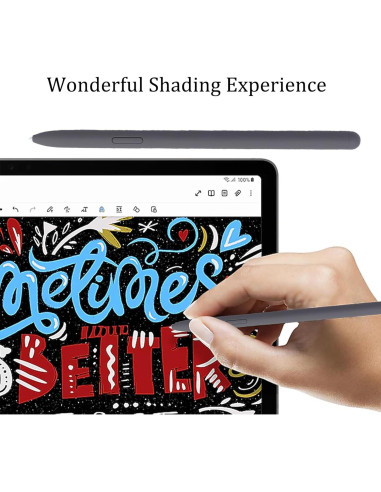 Paquete de 2 S Pen para Samsung Galaxy Tab S9 FE - Gris