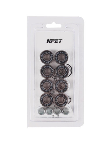 Conjunto de Patineta NPET 52mm con 8 Rodamientos ABEC-11