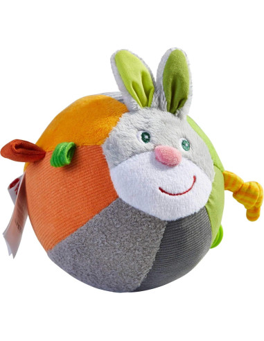 Pelota de Conejo HABA para Bebés - Juguete Sensorial Lavable