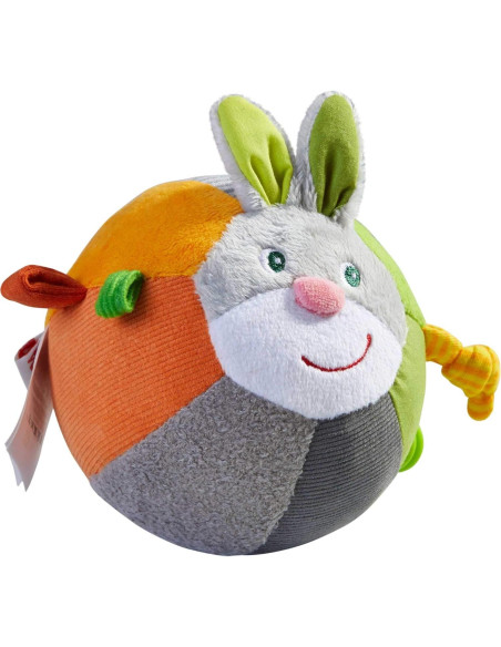 Pelota de Conejo HABA para Bebés - Juguete Sensorial Lavable