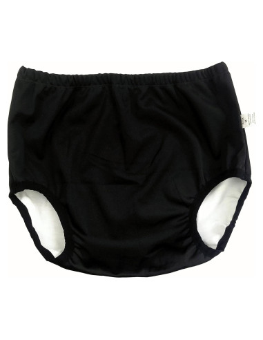 Cubierta de Pañal para Adultos AQX Negra, Tamaño Pequeño, Reutilizable