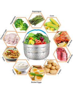 Juego de Accesorios para Olla a Presión Sugaroom 6L 2