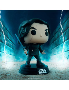 Funko POP Ben Solo Star Wars con Sable Azul Vinilo 11.4cm 2