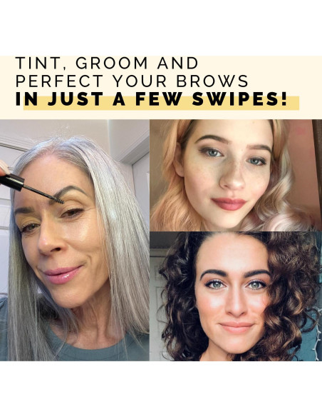 Gel para Cejas Elizabeth Mott - Castaño Rojizo 4g - Fijador y Volumizador