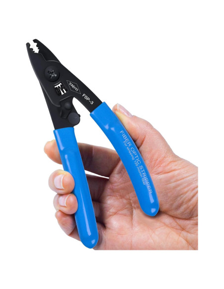 Desforrador de fibra óptica VAE-YI FSP-3, acero alto carbono