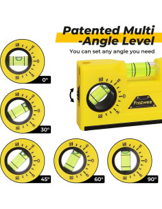 Nivel de Doblado de Conductos Magnético Prozwee 10.5x5.5cm 2
