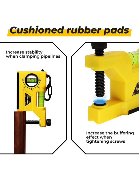 Nivel de Doblado de Conductos Magnético Prozwee 10.5x5.5cm