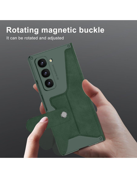 Funda DEMCERT para Samsung Galaxy Z Fold 6 Verde con S-Pen Funda DEMCERT para Samsung Galaxy Z Fold 6 Verde con S-Pen