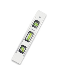 Nivel de caja magnético URASISTO 225mm con burbujas 45/90/180