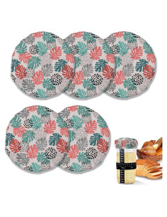 Cubiertas de Tela para Tarros de Masa Madre ZSNKDXA 5 Piezas