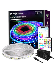 Tira LED Inteligente DAYBETTER 5m RGBW 6500K Control APP